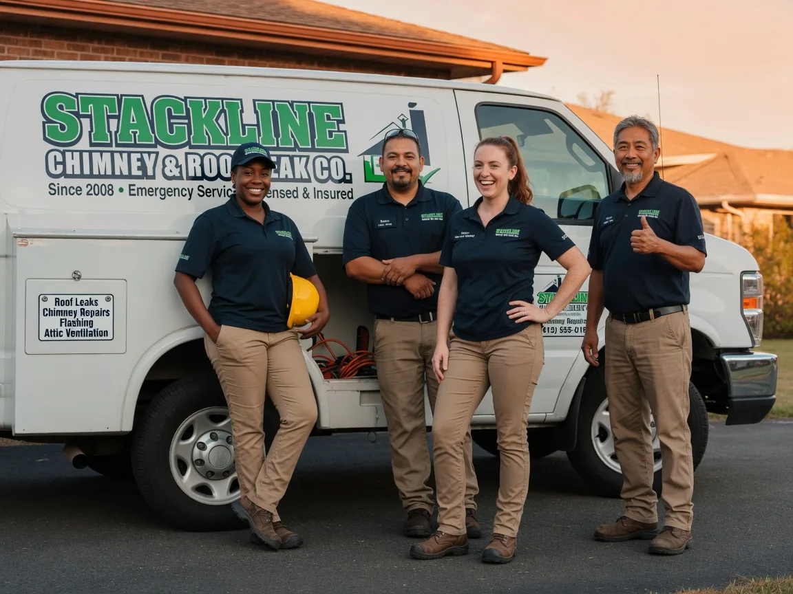 Chimney flashing repair company in Granbury, TX